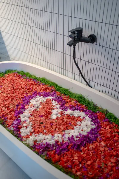 Flower bath — The Caka Ubud, Bali