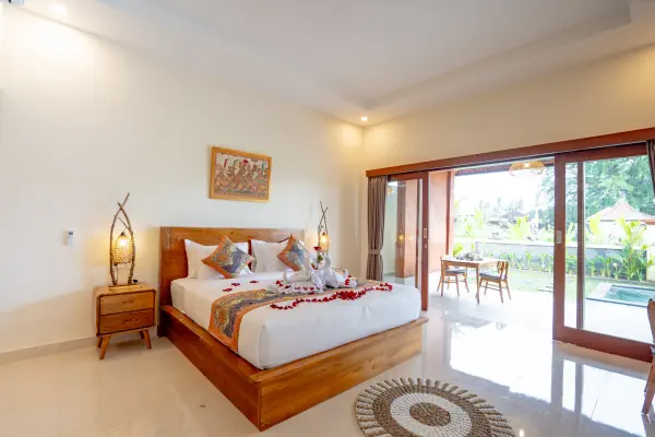 Bedroom — The Jinggo 2 Bedroom Private Villa Ubud, Bali