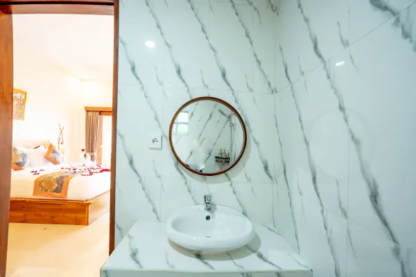 Bathroom — The Jinggo 2 Bedroom Private Villa Ubud, Bali