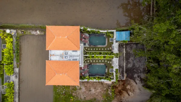 Aerial view — The Jatu Ubud, Bali