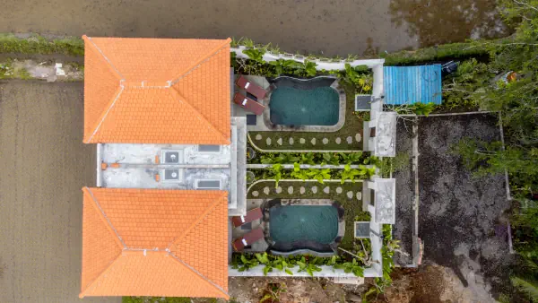 Aerial view — The Jatu Ubud, Bali
