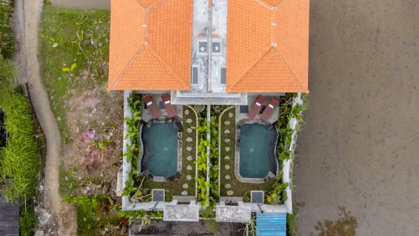 Aerial view — The Jatu Ubud, Bali