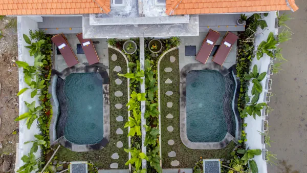 Aerial view — The Jatu Ubud, Bali