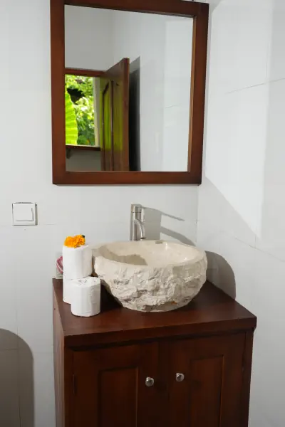 Bathroom — The Pageh Guesthouse, Bali