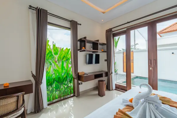 Bedroom — The Tjindra Mata Ubud, Bali