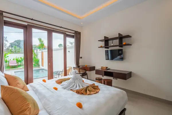 Bedroom — The Tjindra Mata Ubud, Bali