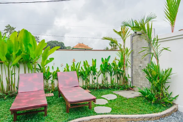 Sun deck — The Tjindra Mata Ubud, Bali