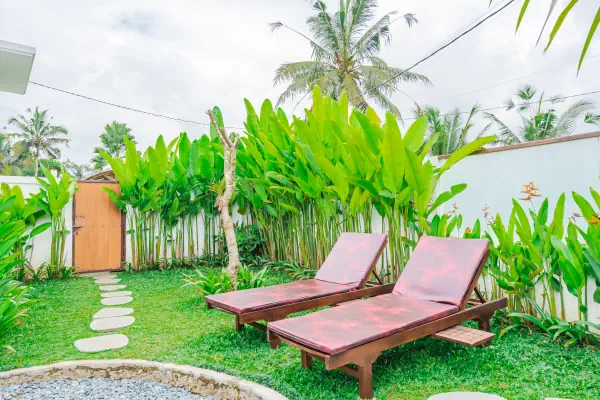 Sun deck — The Tjindra Mata Ubud, Bali
